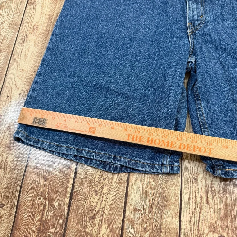 Levi 550 Relaxed Fit Denim Shorts Mens 42 Blue Five Pocket Cotton